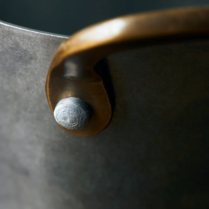 Nicolas Vahé - Presentation Seau, acier inoxydable brossé (lot de 2)