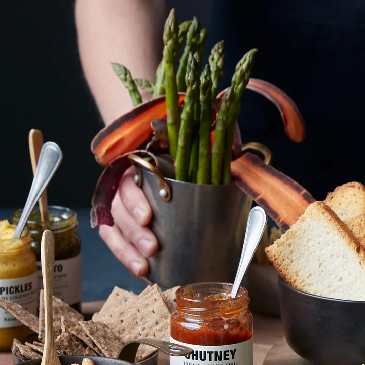 Nicolas Vahé - Presentation Seau, acier inoxydable brossé (lot de 2)