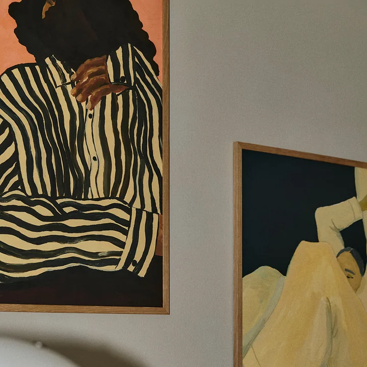 Serene Stripes de Hanna Peterson pour The Poster Club