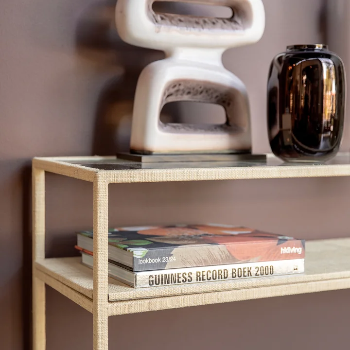 Raffia Display Console de HKliving