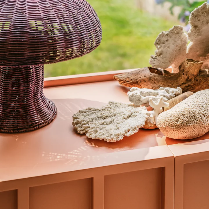 Lampe de table en rotin de HKliving