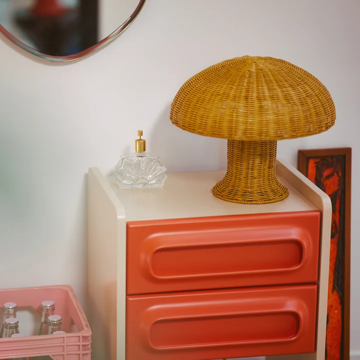 Lampe de table en rotin de HKliving