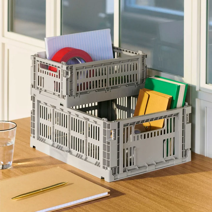 Colour Crate Panier recycled de HAY
