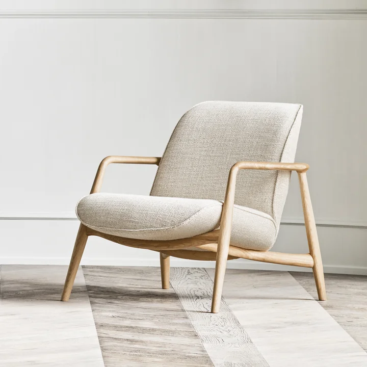 Bowie Fauteuil en chêne huilé de Boila