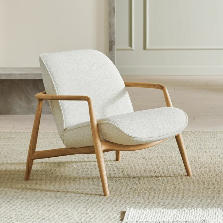 Bowie Fauteuil, chêne huilé, de Bolia