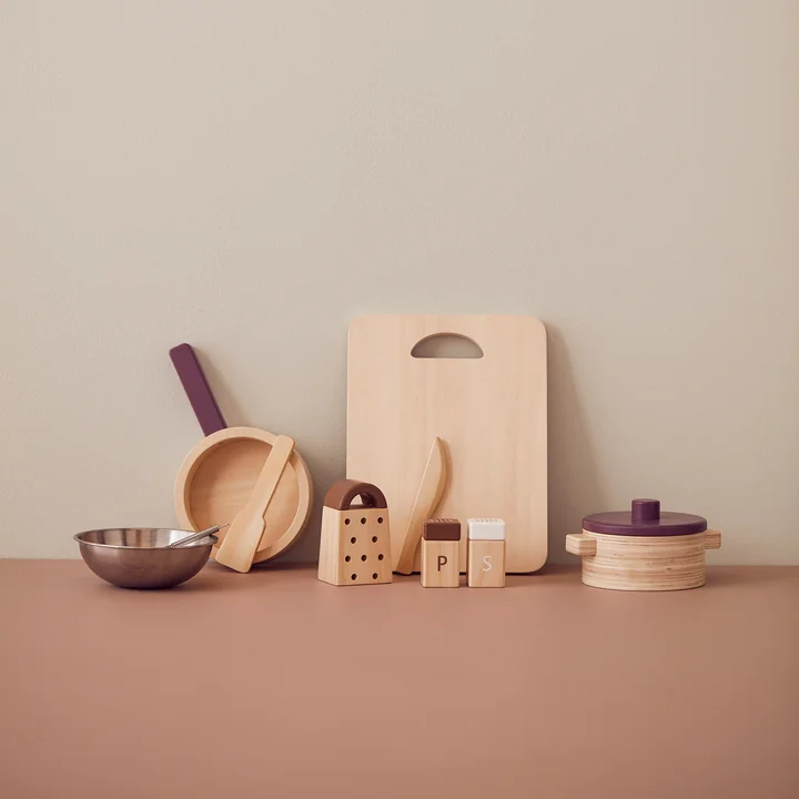 Bistro Set d'ustensiles de cuisine de Kids Concept