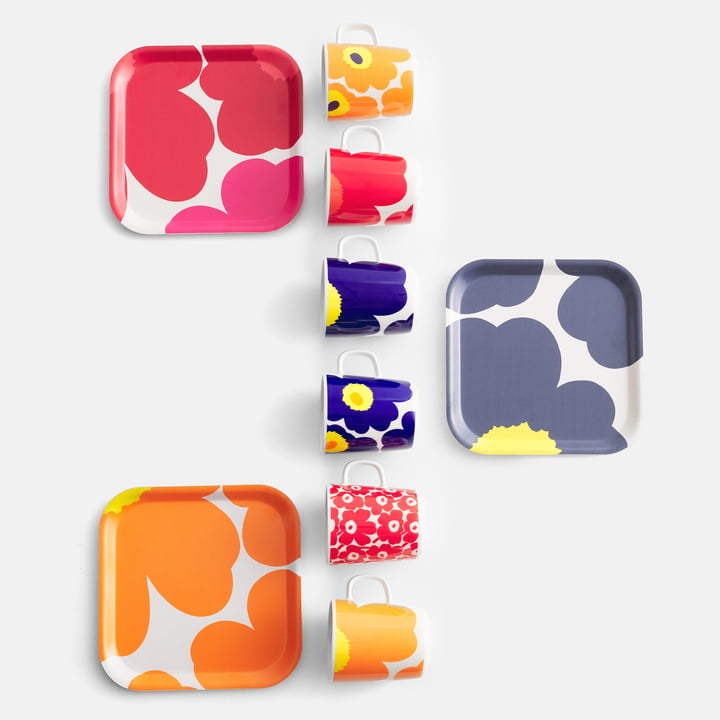 Oiva Unikko Gobelet avec anse 60th Anniversary de Marimekko