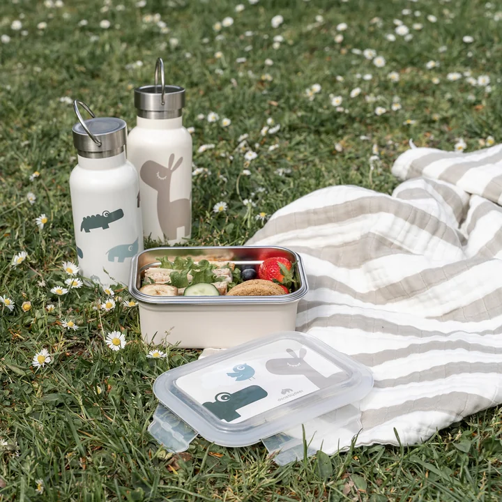 Boîte à pain en acier inoxydable de Done by Deer