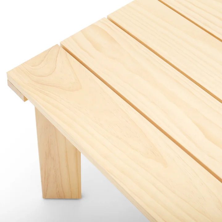 HAY - Crate Table d'appoint, L 75,5 cm, pine