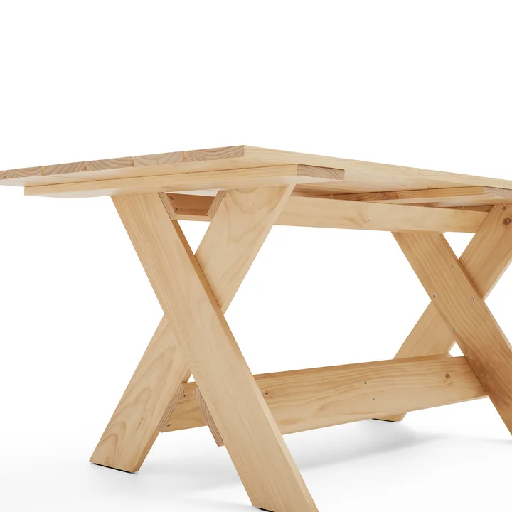 Crate Dining Table, pine de HAY