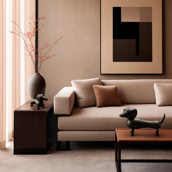 Chien en bois de Kay Bojesen