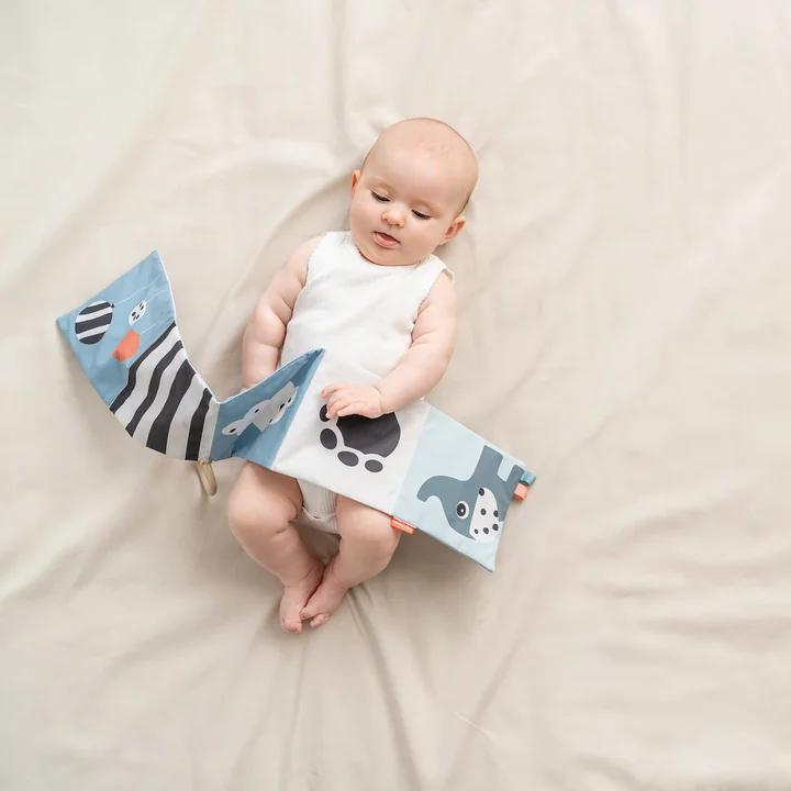 Livre en tissu pliable de Done by Deer