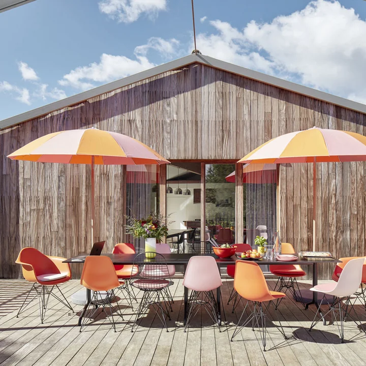 Vitra - Eames Plastic DAR - DSR / Chaise filaire DKR