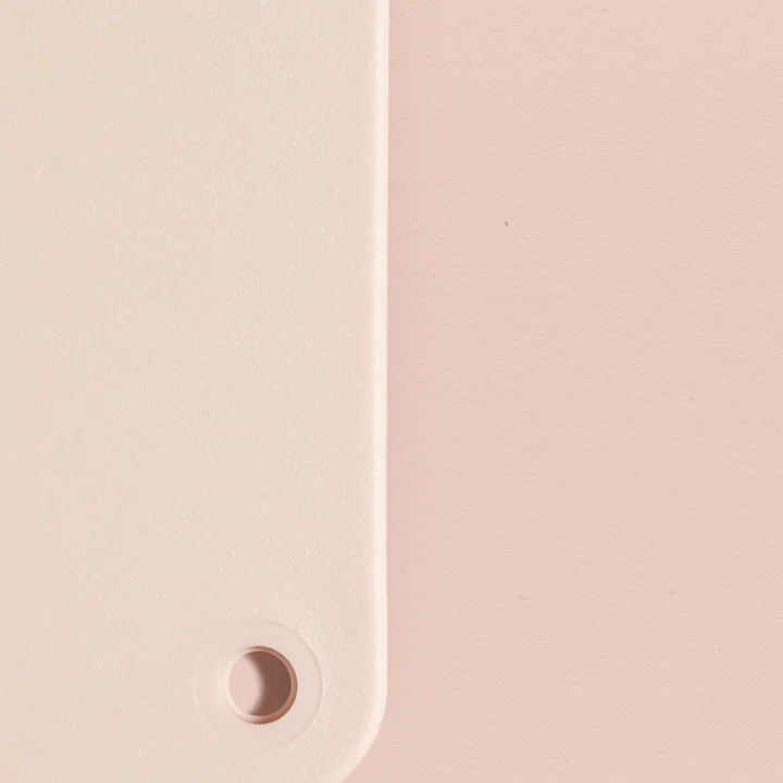 Eames Plastic RE échantillon de matériau de Vitra dans la couleur rose pâle