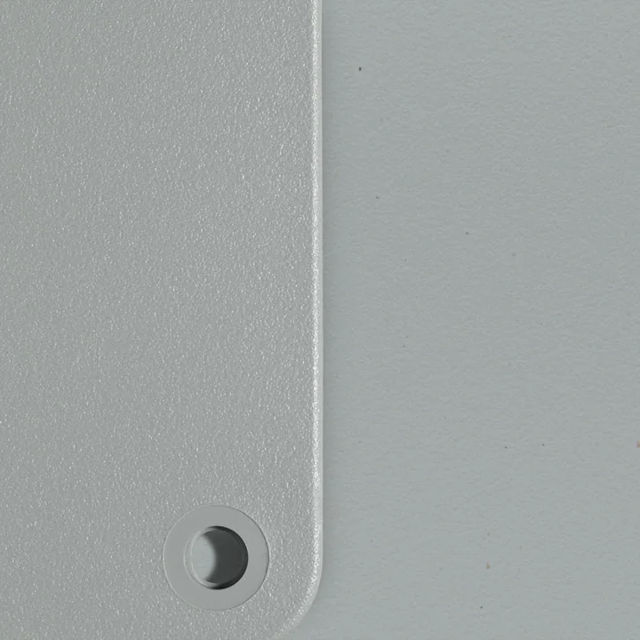 Eames Plastic RE échantillon de matériau de Vitra dans la couleur gris clair