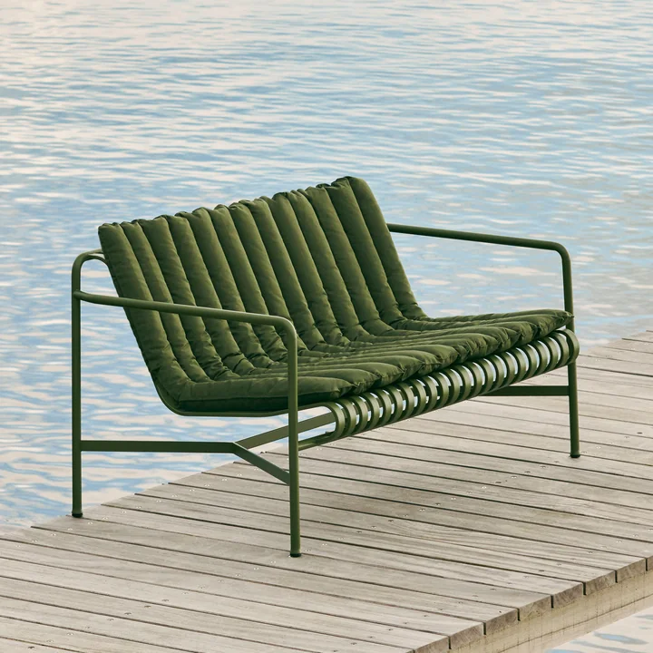 Palissade Soft Quilted Cushion de HAY