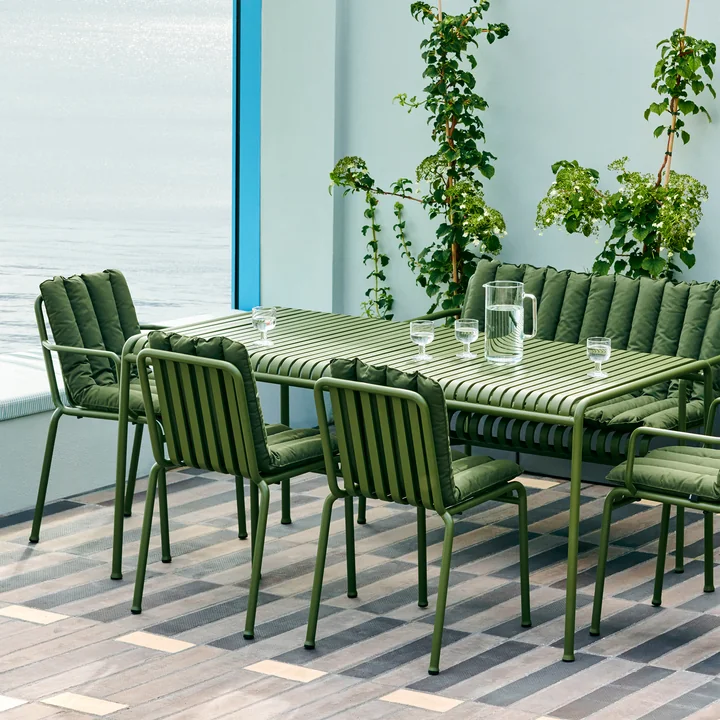 Palissade Soft Quilted Cushion de HAY