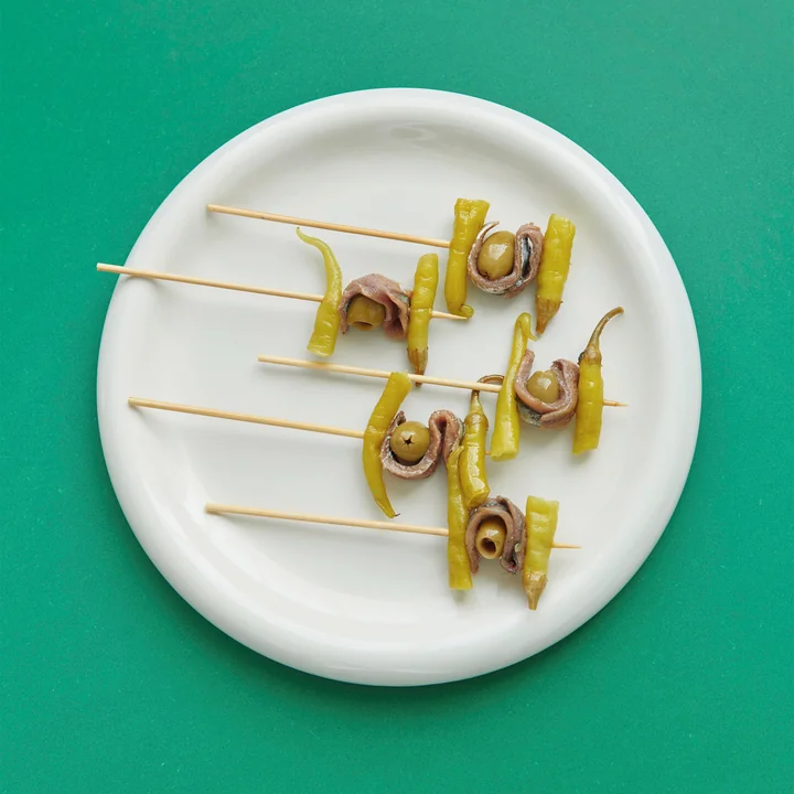 Barro Assiette Ø 24 cm, blanc cassé de HAY