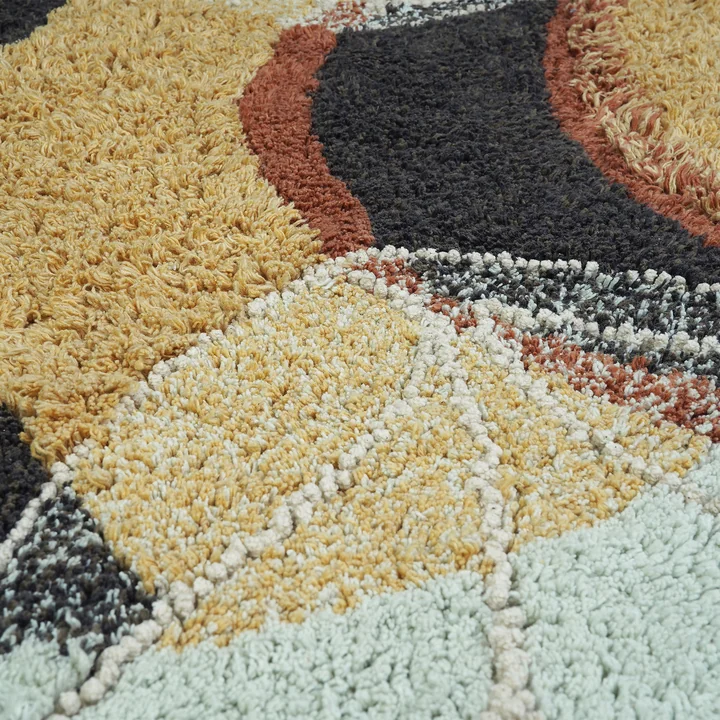 Bee tapis lavable de Lorena Canals