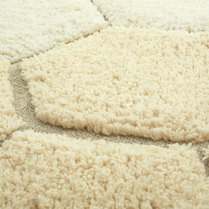 Honeycomb tapis lavable de Lorena Canals