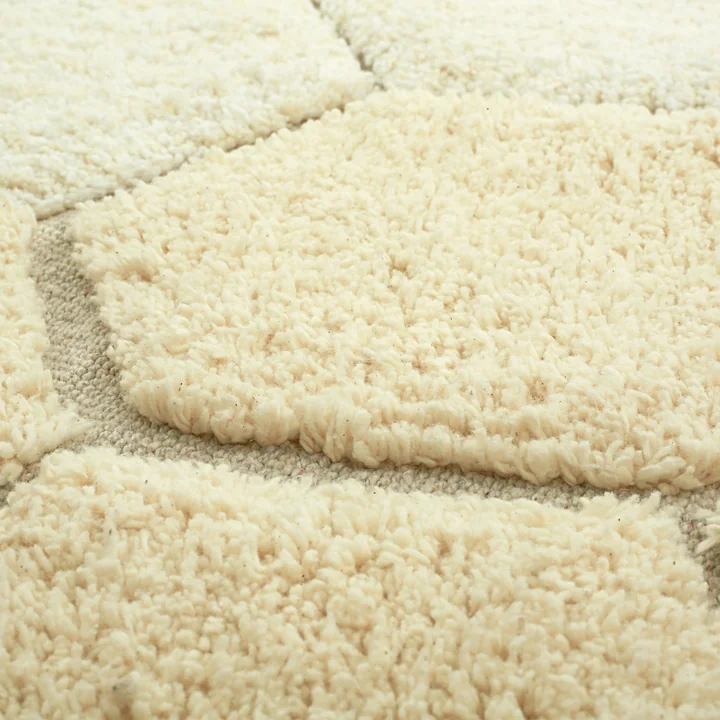 Honeycomb tapis lavable de Lorena Canals