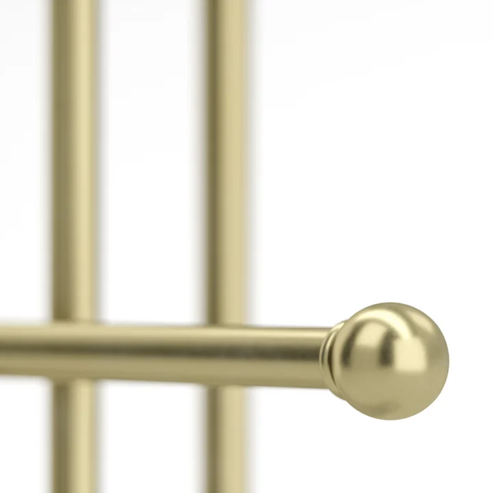 Umbra - Trigem Présentoir à bijoux, laiton / blanc