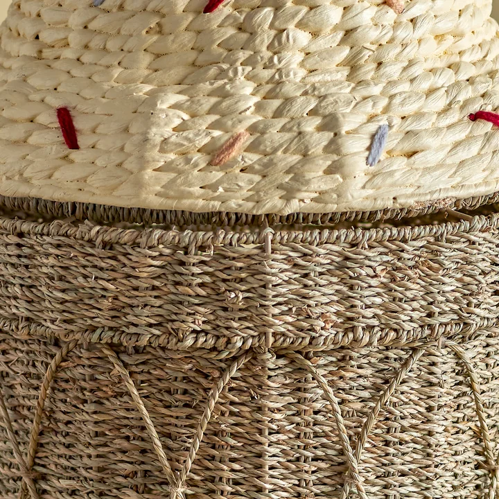 Bloomingville Mini - Cillie Panier avec couvercle