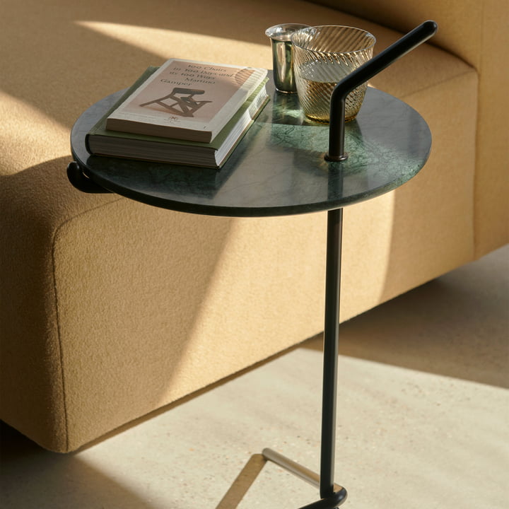 Halten Side Table SH9, Verde Guatemala / noir chaud de & Tradition