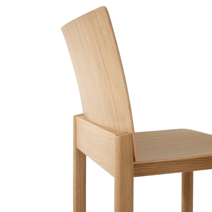 Allwood Side Chair AV35, chêne laqué de & Tradition