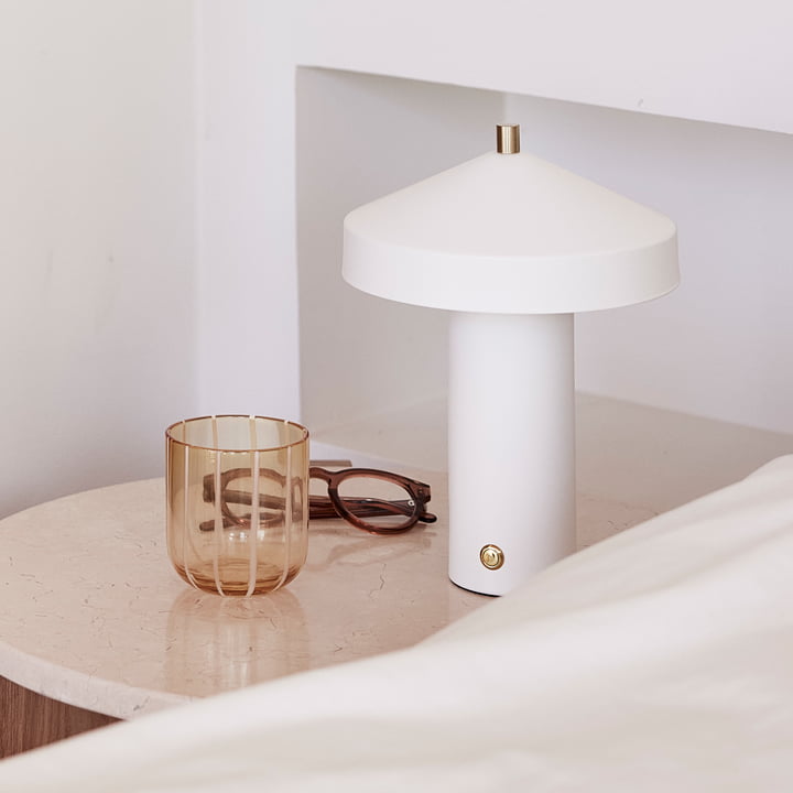 OYOY - Hatto Lampe de table LED, blanc