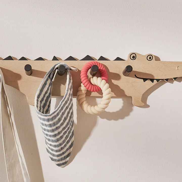 Mellow anneau de dentition, cherry red / vanilla de OYOY Mini