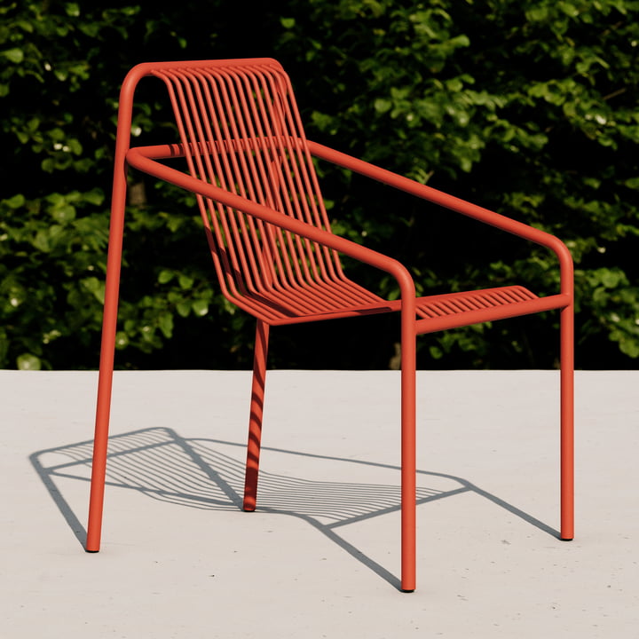 Ivy Fauteuil de jardin, rouge terre de sienne de OUT Objekte unserer Tage