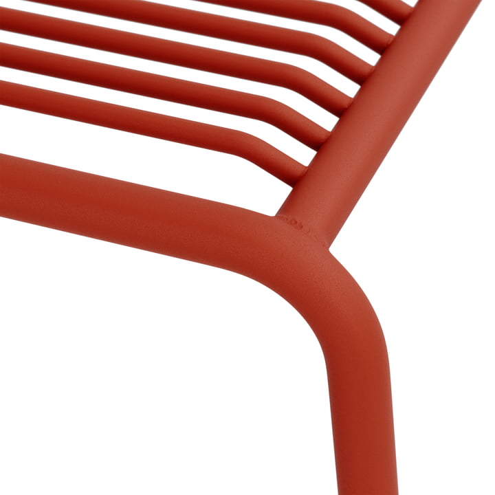 Ivy Tabouret de jardin, rouge terre de sienne de OUT Objekte unserer Tage