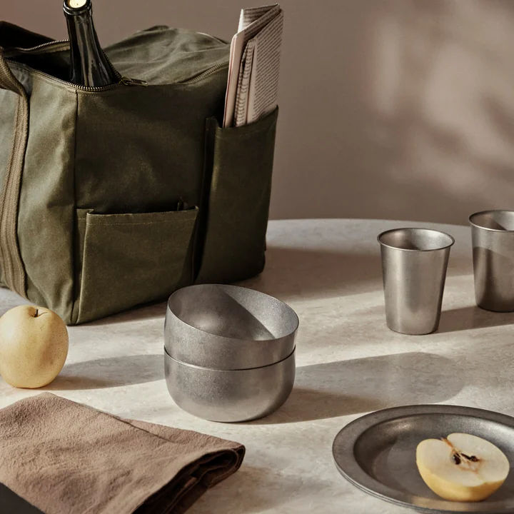 Tumbled, collection inox de Ferm Living