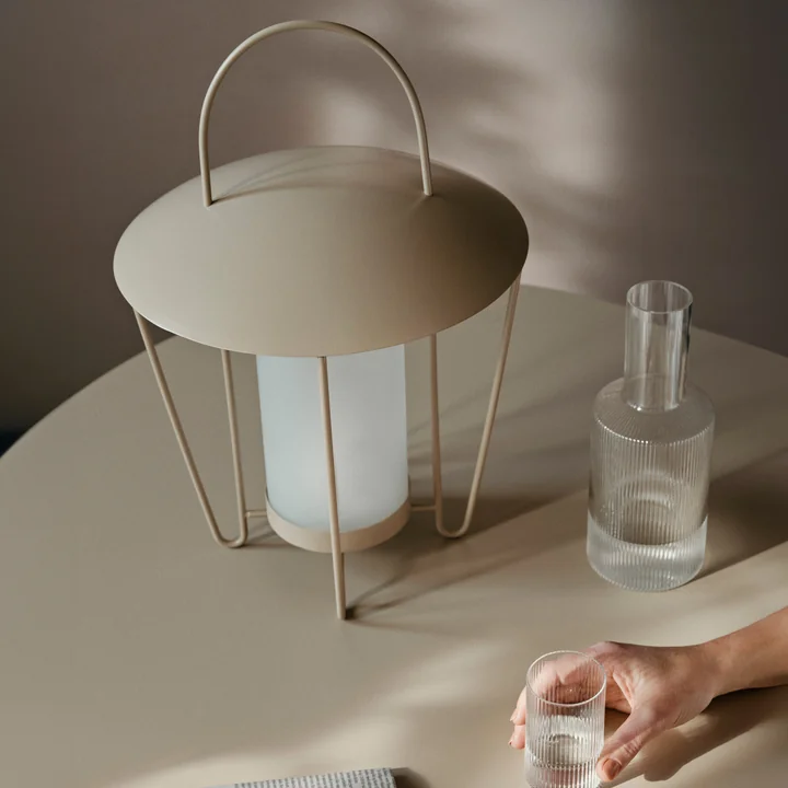 Ferm Living - Abri Lanterne, cashmere