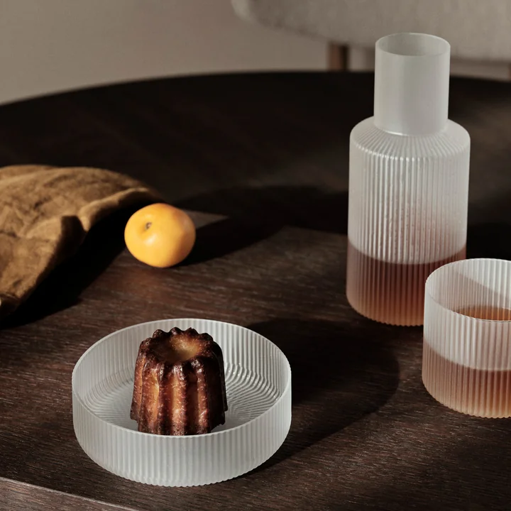 Ripple Set de carafes, petit / frosted de Ferm Living