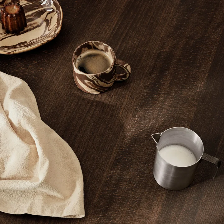 Ryu Tasse, 20 cl, sable / marron de Ferm Living