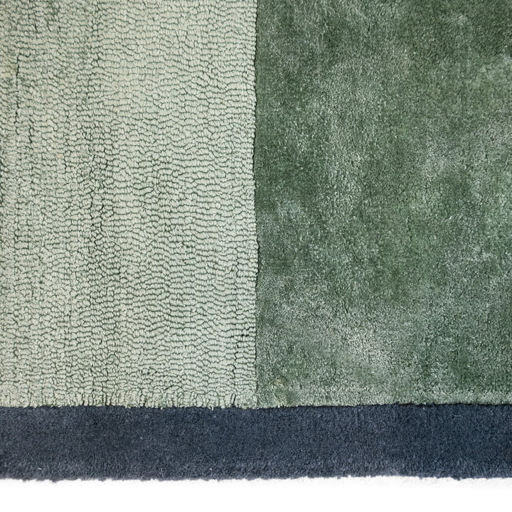 Studio Zondag - Traffiq Tapis 160 x 260 cm, vert / gris