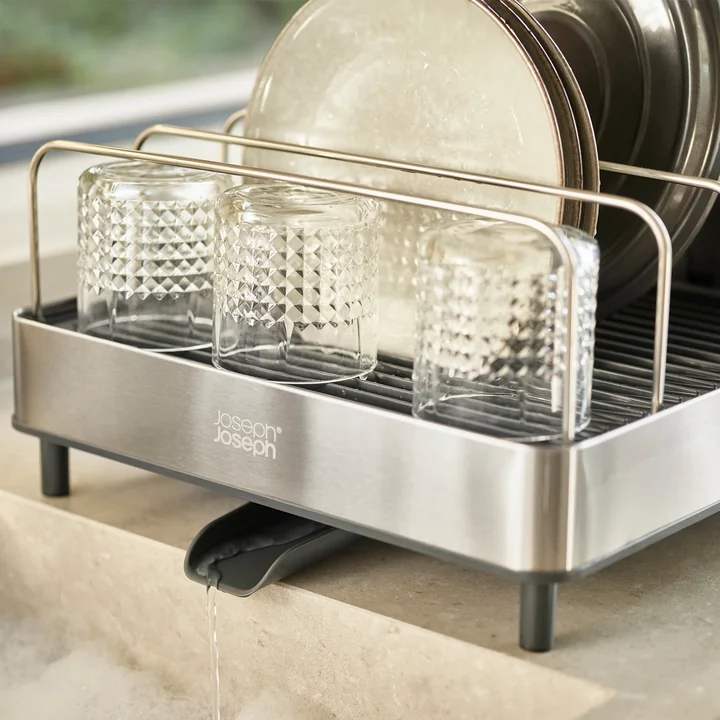 Egouttoir Extend Max Steel de Joseph Joseph