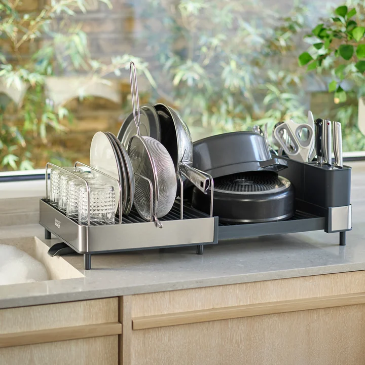 Egouttoir Extend Max Steel de Joseph Joseph