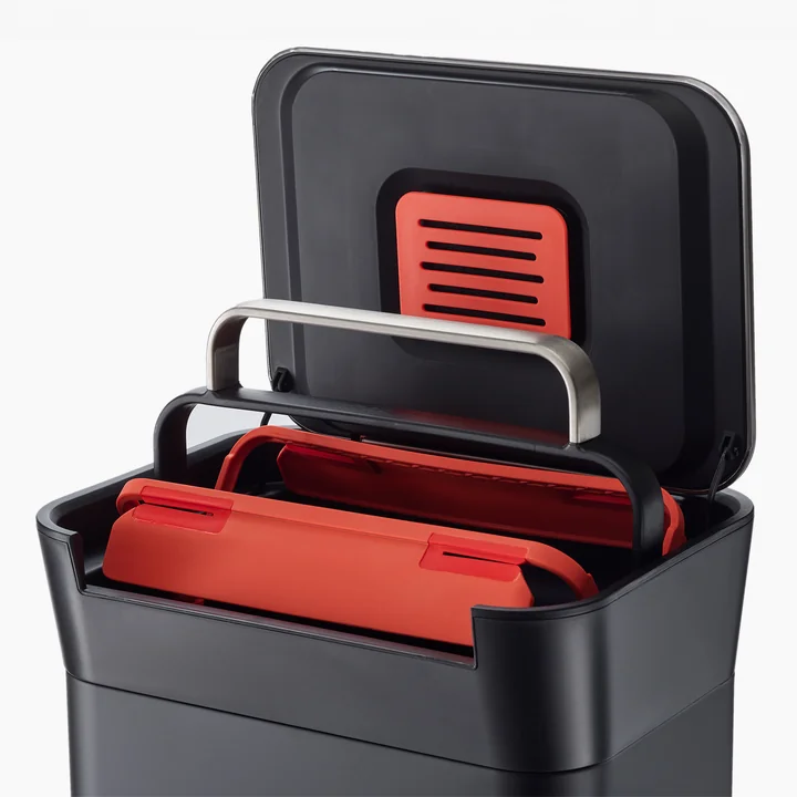 Joseph Joseph - Titan Poubelle à pédale 30 l, anthracite