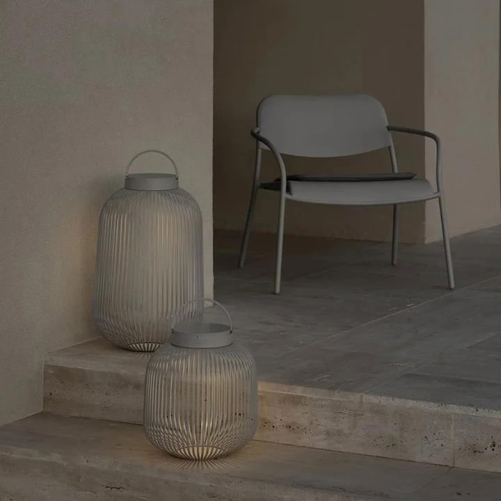 Yua Wire Outdoor - Fauteuil lounge de Blomus