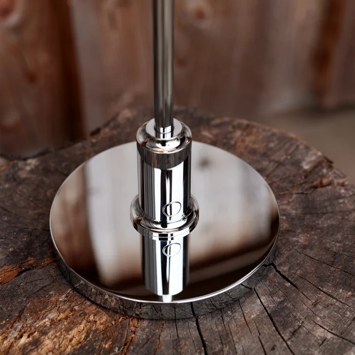 PH 2/1 Portable Lampe de table LED à accu, chromée de Louis Poulsen