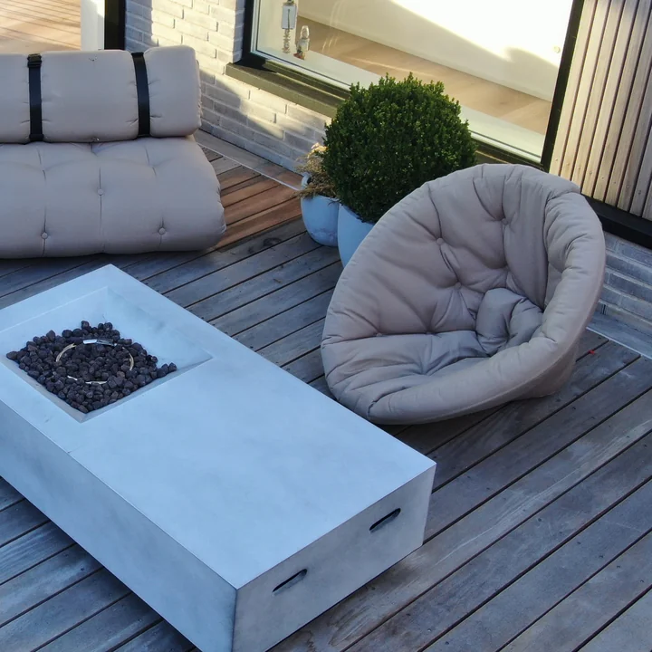 Nido Fauteuil pliable, beige de Karup Design