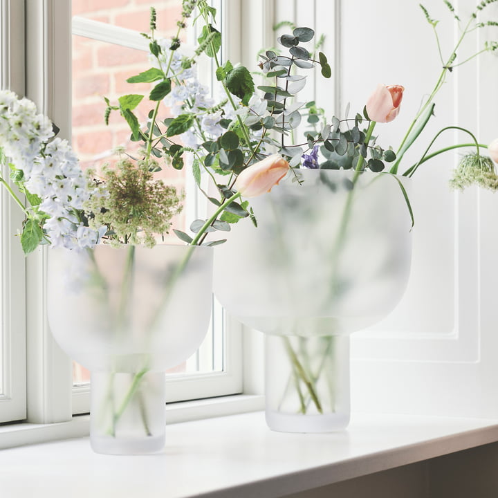 NEBL Vases, givré de Gejst