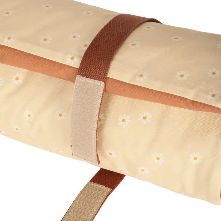 Nobodinoz - Sunshine Couverture de pique-nique, 58 x 140 cm, Daisies