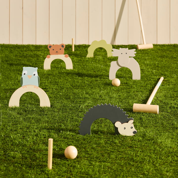 Edvin Jeu de croquet de Kids Concept