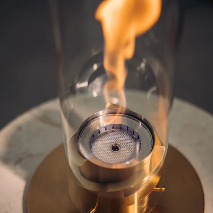 Spin Bio- Burner avec Eco-Ring et couvercle éteignoir de höfats