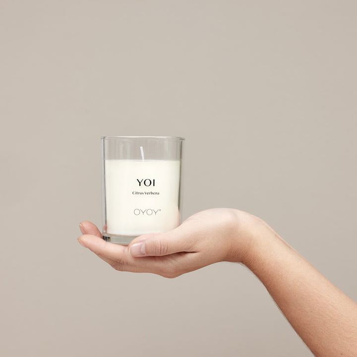 Bougie parfumée Yoi, clear de OYOY