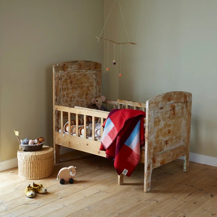 Røros Tweed - Mikkel Couverture en laine pour bébé